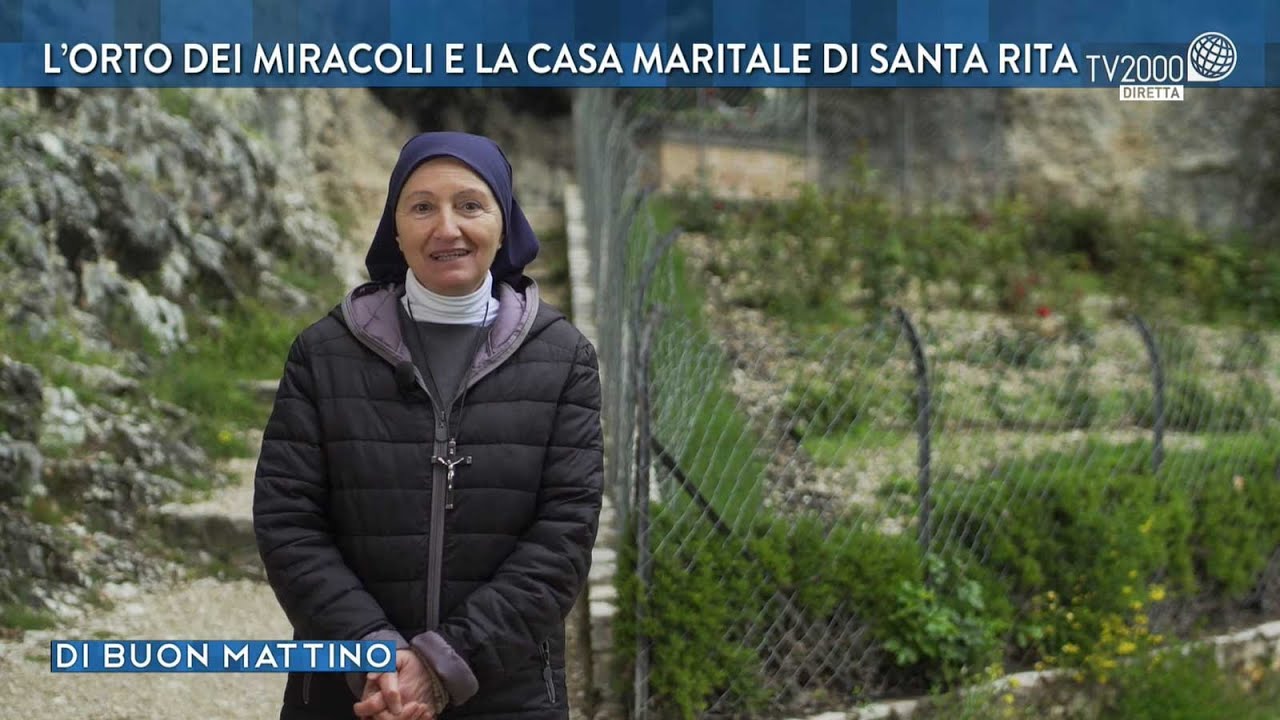 L'orto dei miracoli e la casa maritale di Santa Rita