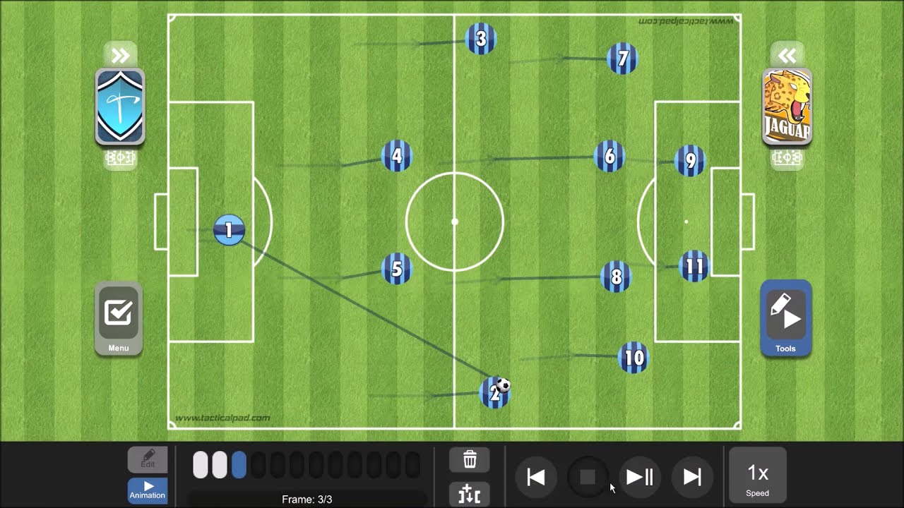 TacticalPad Quick Tutorial - Multiple select and manipulation (Animation/Players example)