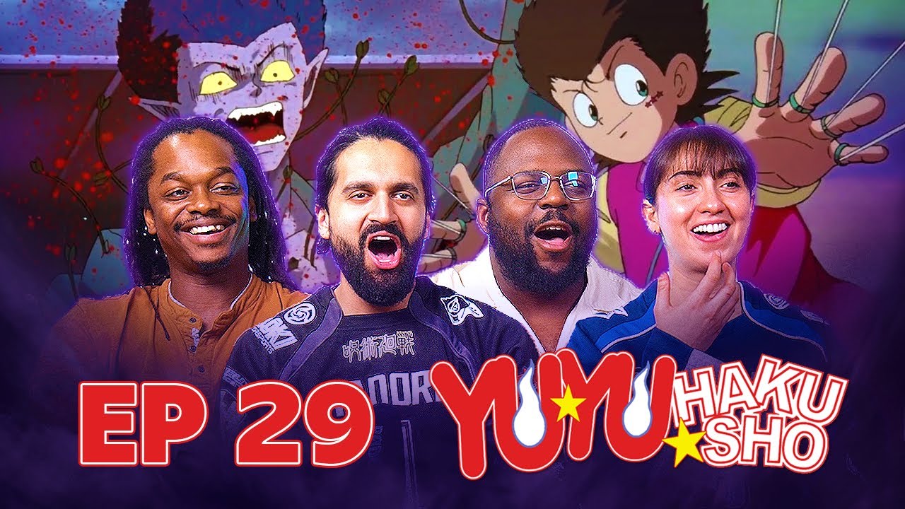 Flowers of Blood | Yu Yu Hakusho - Ep. 29 (2x4) | Group Reaction
