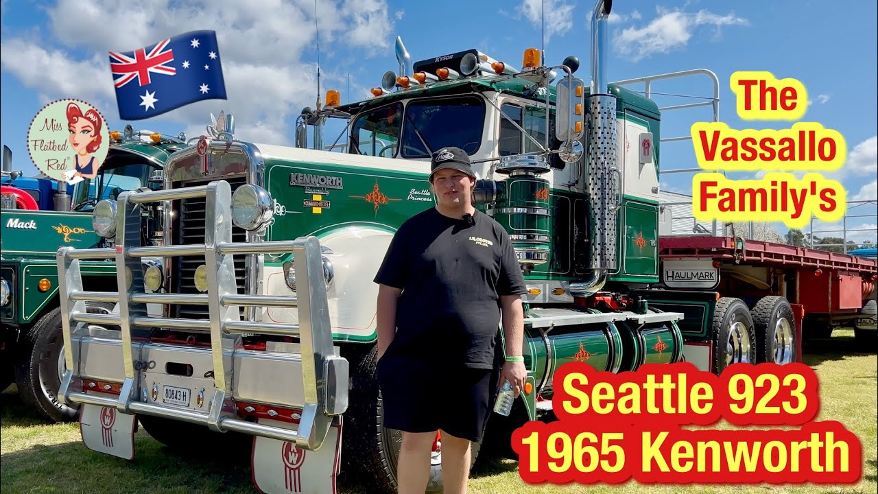 Тур семьи Вассалло на грузовике Kenworth &laquo;Seattle 923&raquo; 1965 года