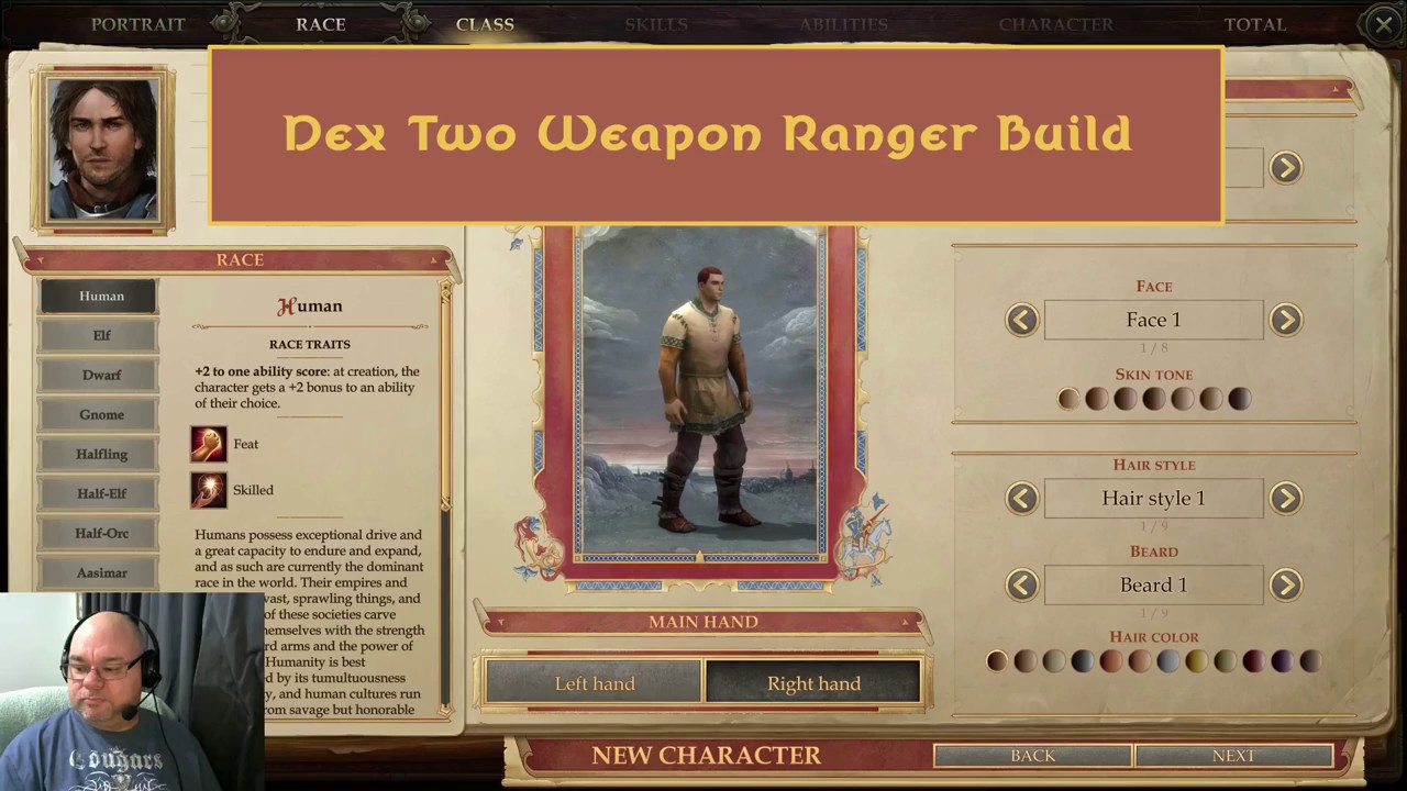 Pathfinder: Kingmaker — сборка рейнджера с двумя оружиями Dex