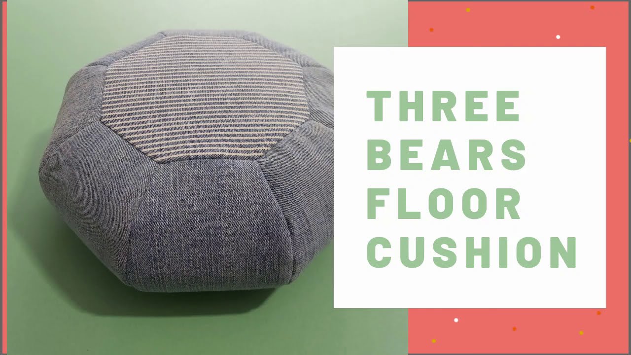 Floor cushions sewing tutorial