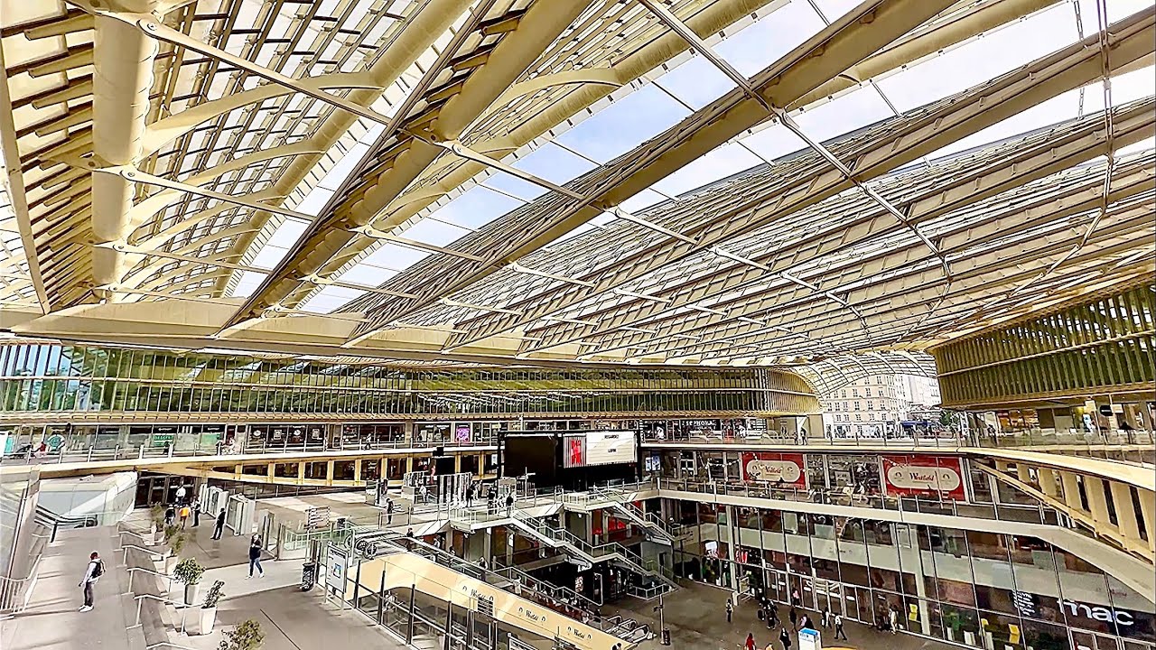 Westfield Forum des Halles Walk Arounds Shopping Mall Review @ Paris France 🇫🇷