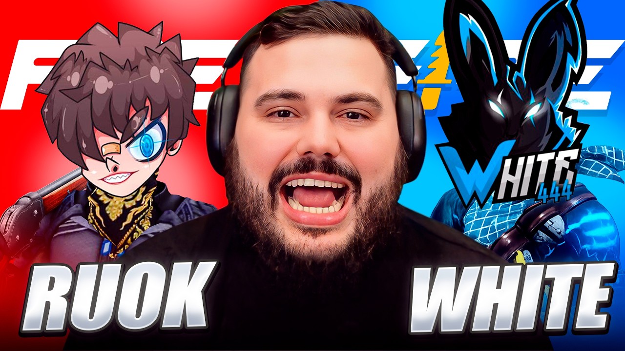 MI SUEÑO HECHO REALIDAD 😱! PVP RUOK99 🇹🇭 VS WHITE 444 🐰 !  2 LEYENDAS  DEL FREE FIRE ENFRENTANDOSE 👹
