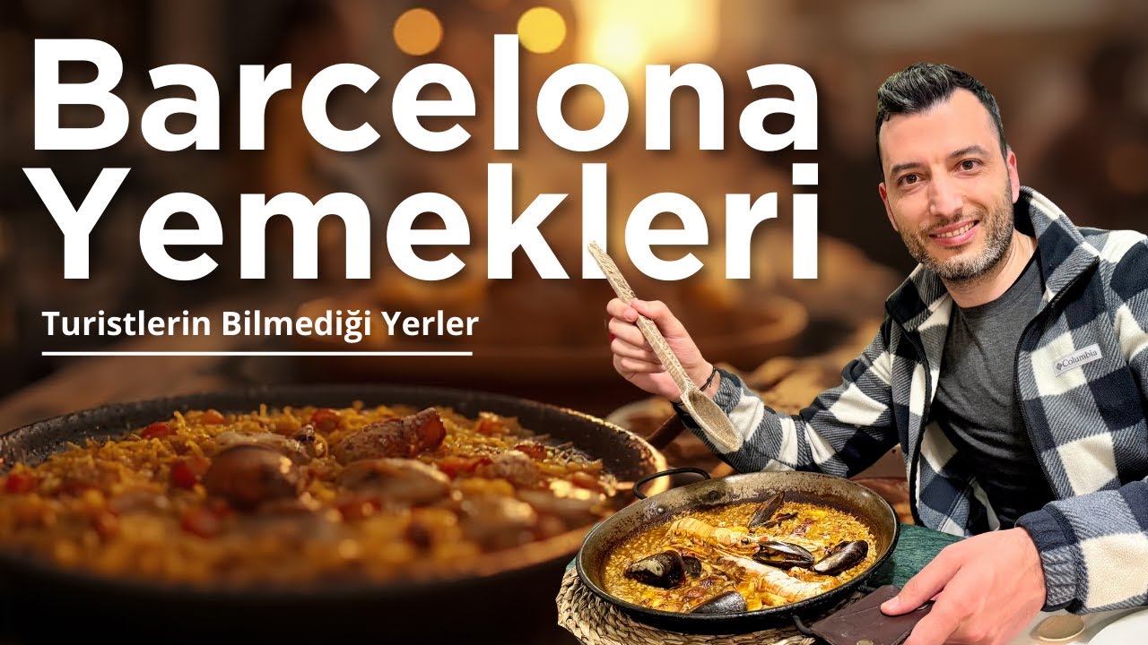 Barcelona Meşhur Lezzetleri Part 1 | Turistlerin Bilmediği Yerler 