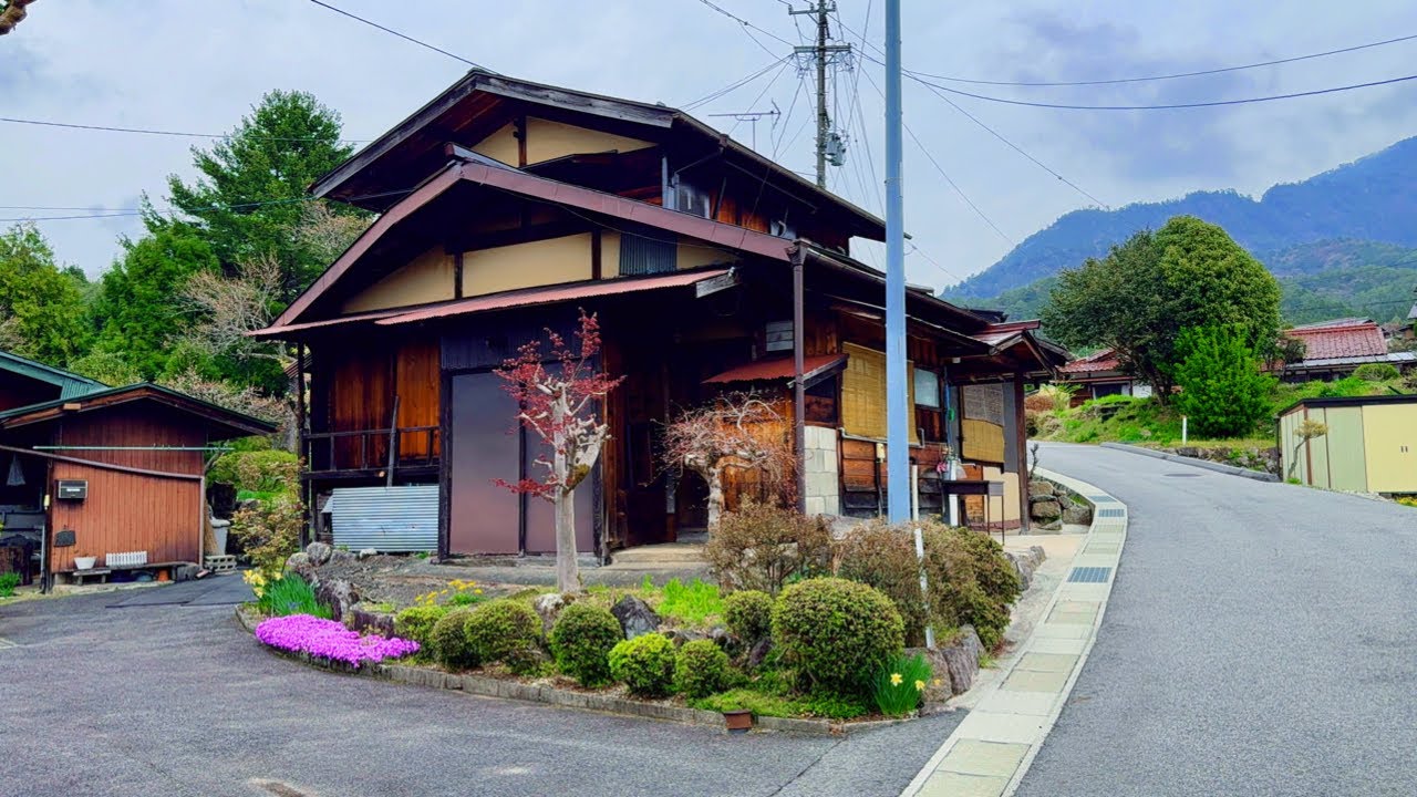 4K Nagano No One Shows You! Beautiful Japanese Countryside Village
