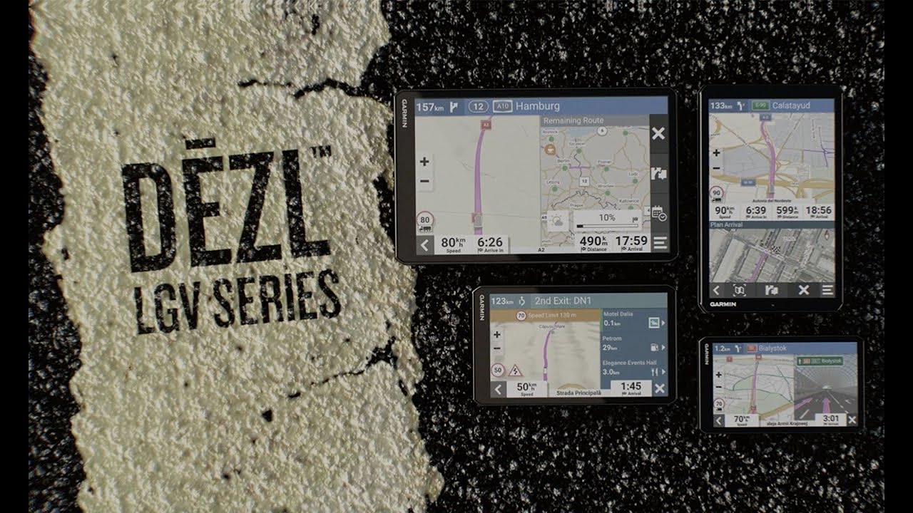New Garmin dēzl LGV Series