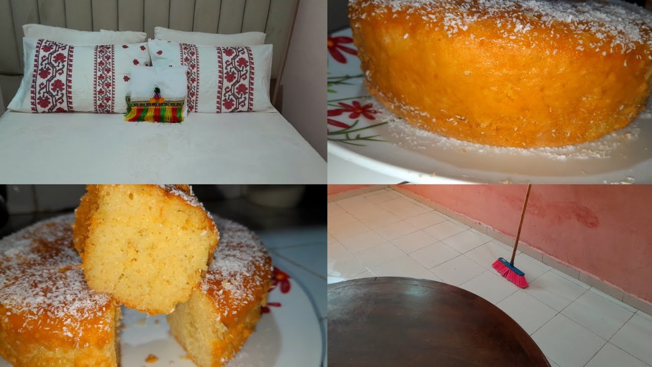 روتيني اليومي في تنضيف البيت 🧼 مع احسن كيكة يومية 😋