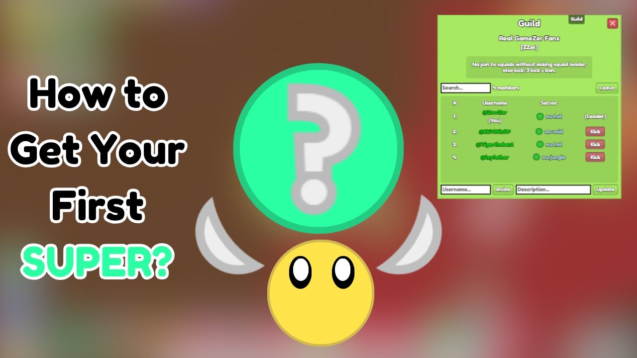 How to get your first Super in Zorr.PRO | My Zorr Guild