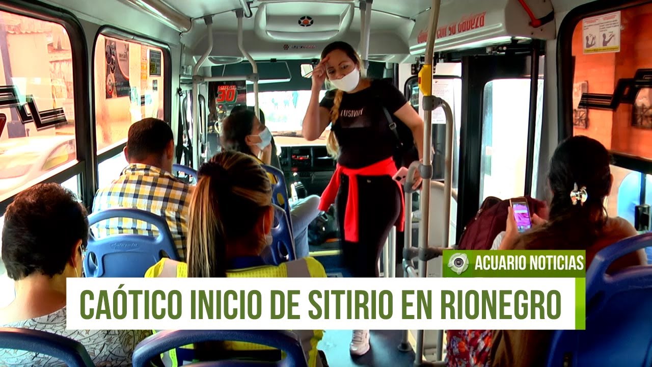Caótico inicio del Sistema Sitirio en Rionegro