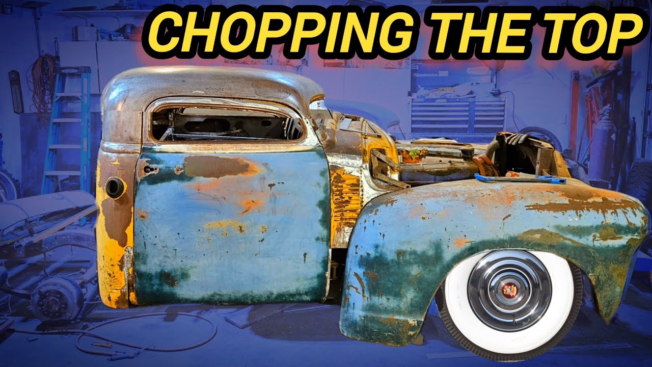 Снятие крыши с грузовика Chevy 1953 года. Часть 1: Я испортил редкий классический пикап?
