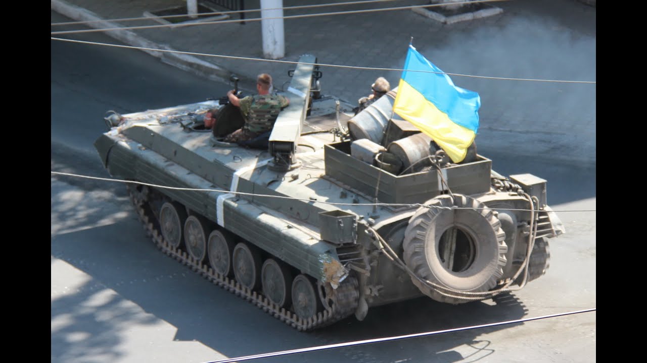 ВСУ в Артемовске 06.07.2014