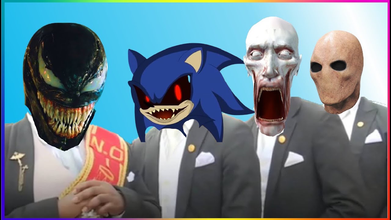 Astronomia Coffin Dance X Baby Shark COVER - Venom feat Sonic.EXE , Slenderman , SCP-096