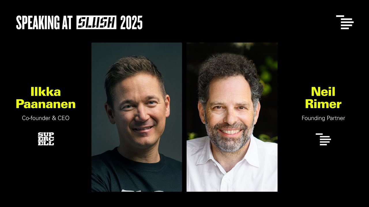 Создаём европейских чемпионов с основателями Supercell и Index Илккой Паананеном и Нилом Римером