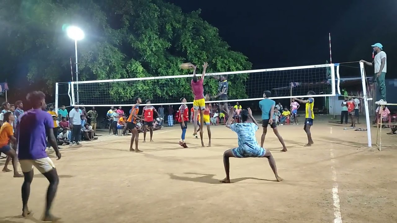 30k Match 🔥Mayiladuthurai vs Sacred Heart College #volleyballmatch #games #college