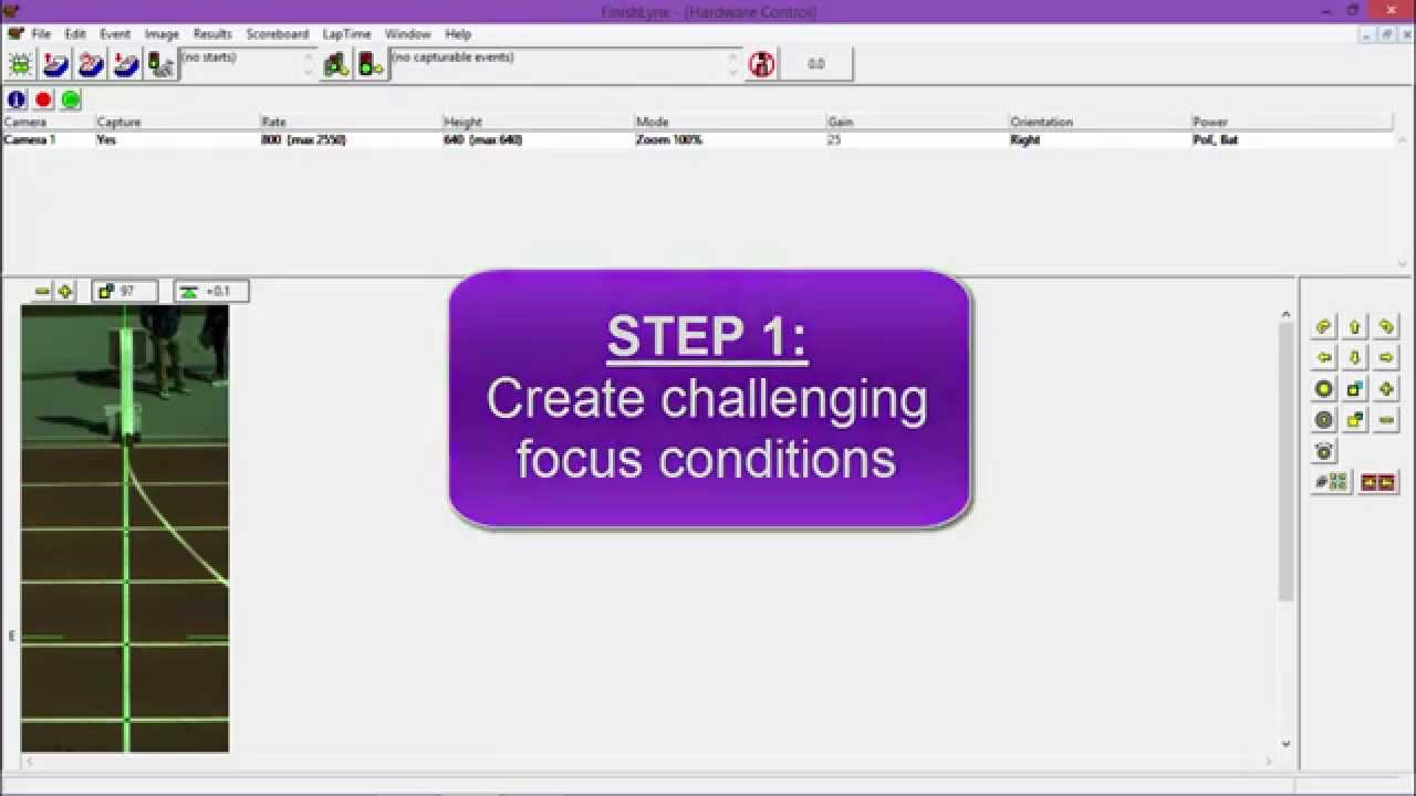 Tutorial: How to focus an EtherLynx Vision Camera