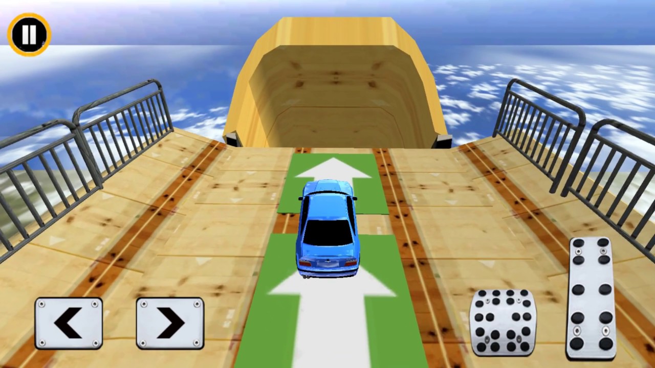 Vertical Ramp Impossible 3D - Gameplay Android game - car racing games