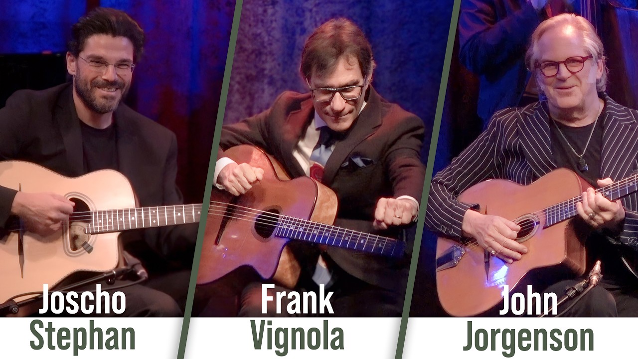 Birdland New York City // Joscho Stephan, Frank Vignola & John Jorgenson
