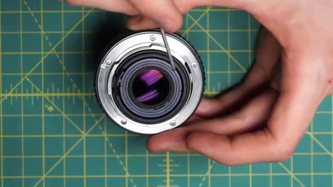 Разборка объектива SMC Pentax-M 50mm f2