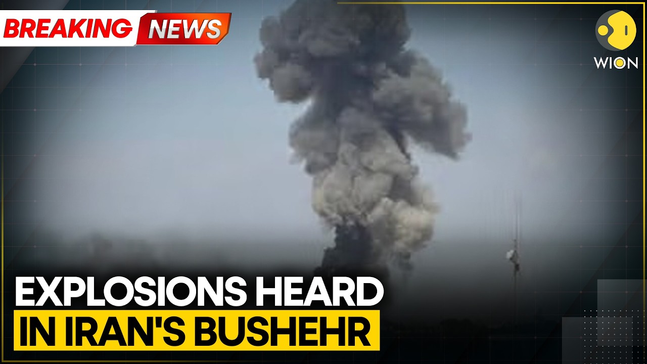 US-Iran War: Iran's Southern City of Bushehr Rocked by Blasts | WION BREAKING