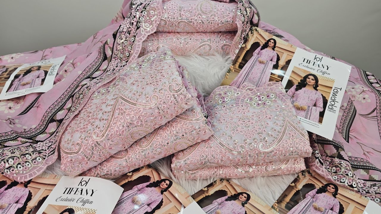 2026🌙 Eid-ul-FiTr কে আরও সৌন্দর্যময় করতে🎉Premium PAKISTANI কালেকশন |TAWAKKAL Three Piece Party Dress