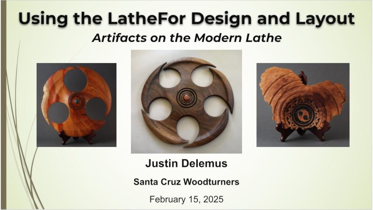 Using the Lathe for Design and Layout: Artifacts on the Modern Lathe - February 2025