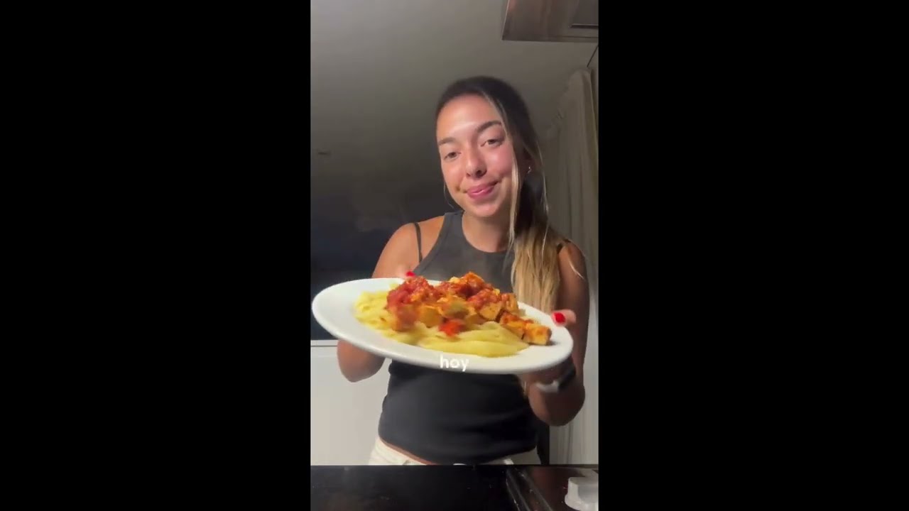 Receta de pasta proteica fácil & saludable.
