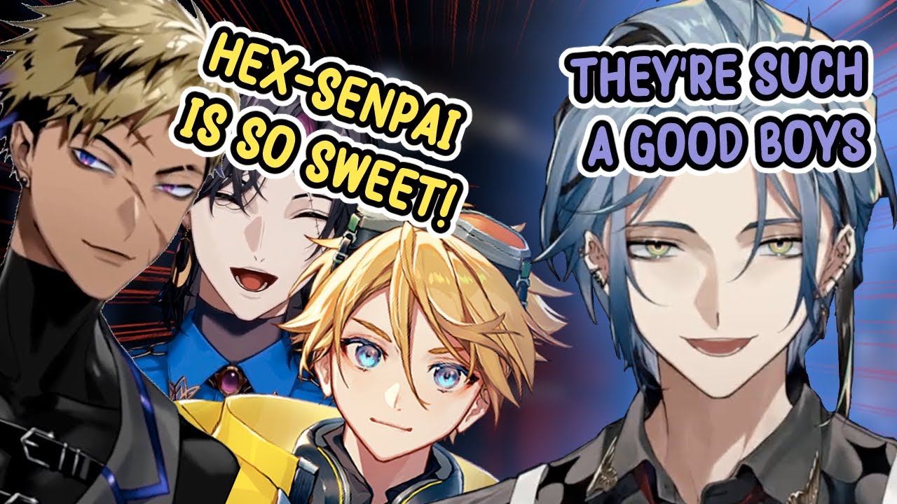 Hex Finally Met KRISIS In Real Life and Having A Happy Wholesome Dad Moments with Them