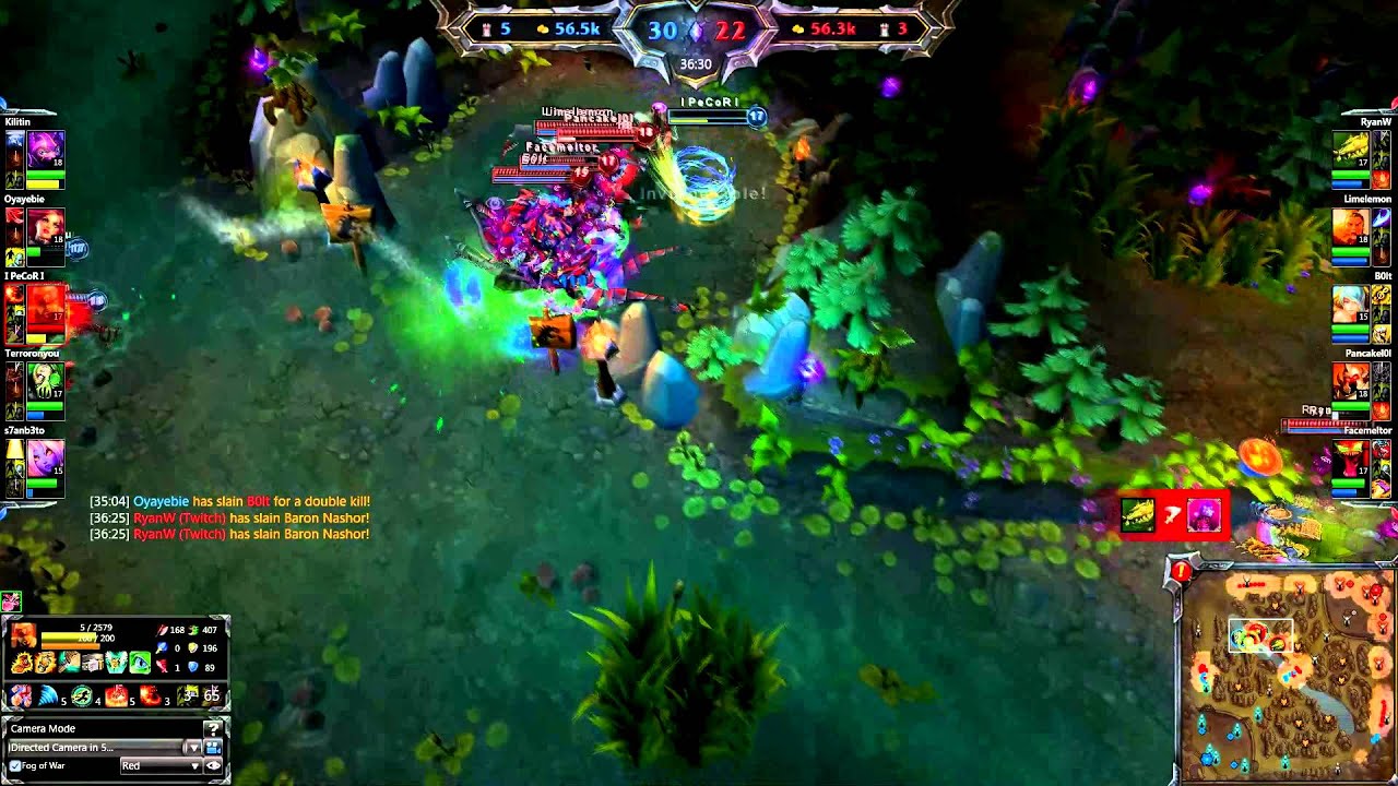 LoL- Twitch Baron Steal