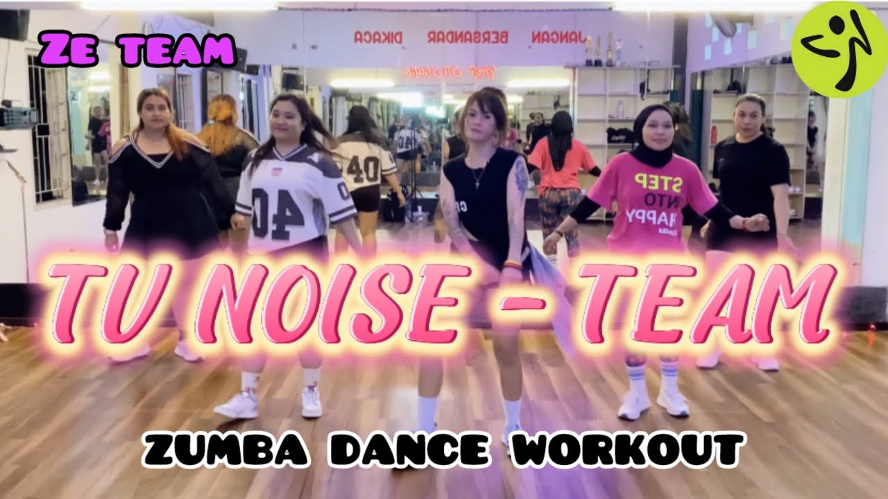 TV NOISE - TEAM / ZUMBA FITNESS / DANCE WORKOUT / ZE TEAM BALIKPAPAN 💜/ INSPIRASI CHOREO BY ZIN MALA