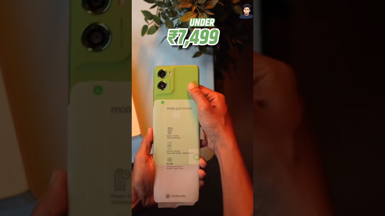 Moto G06 Power 🔥 Best Phone Under 8000 🚀