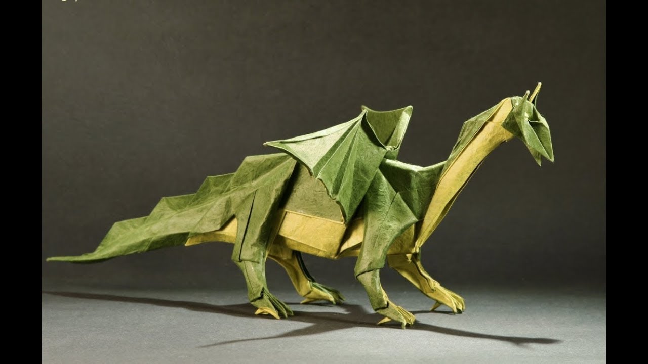 Origami dragon by Sergey Yartsev