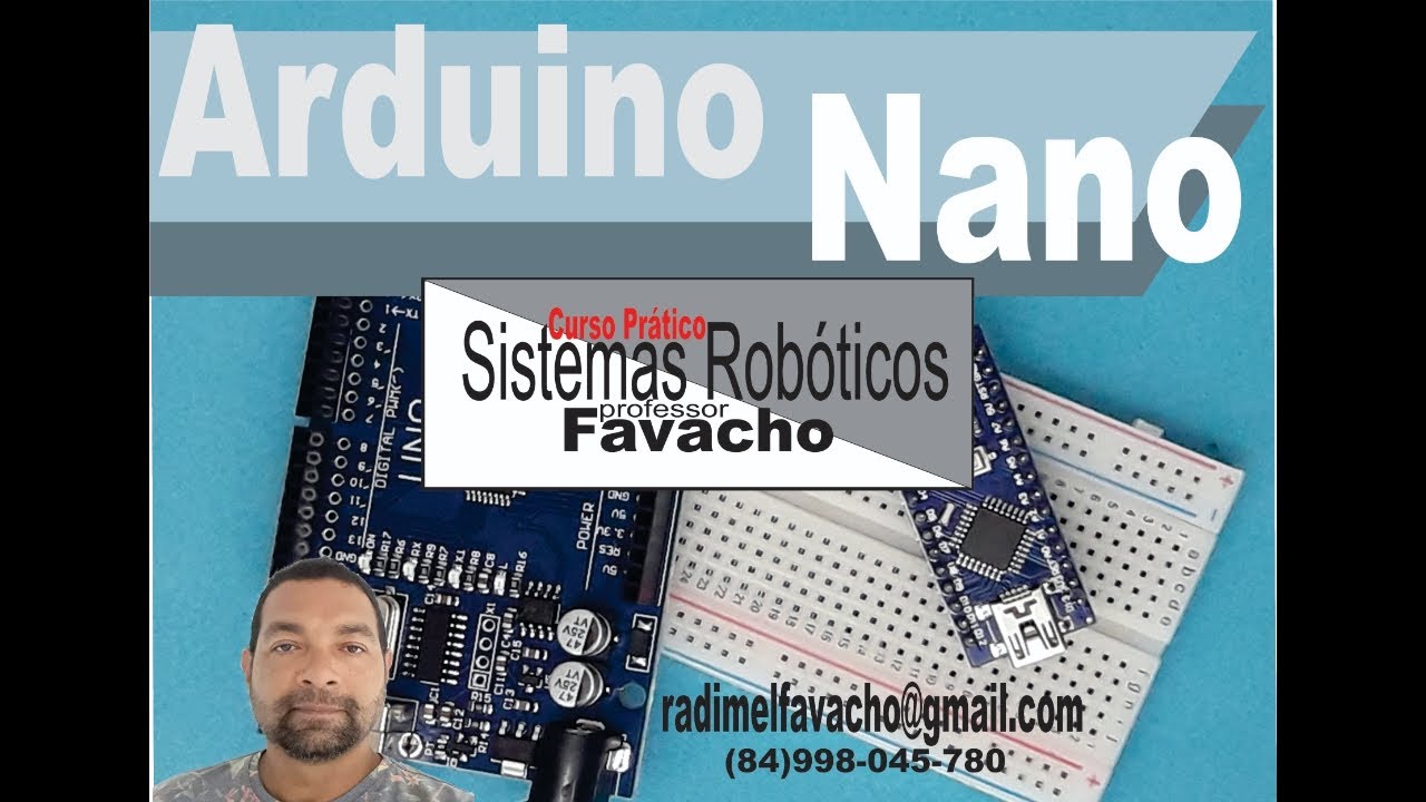 VOC&Ecirc; PRECISA CONHECER A PLACA ARDUINO NANO ! #rob&ocirc;s #rob&oacute;tica #cursodearduino #arduino