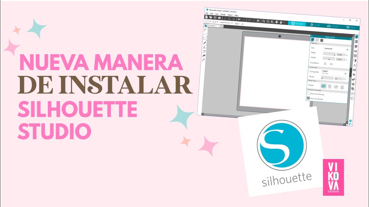 Nueva manera de instalar silhouette studio