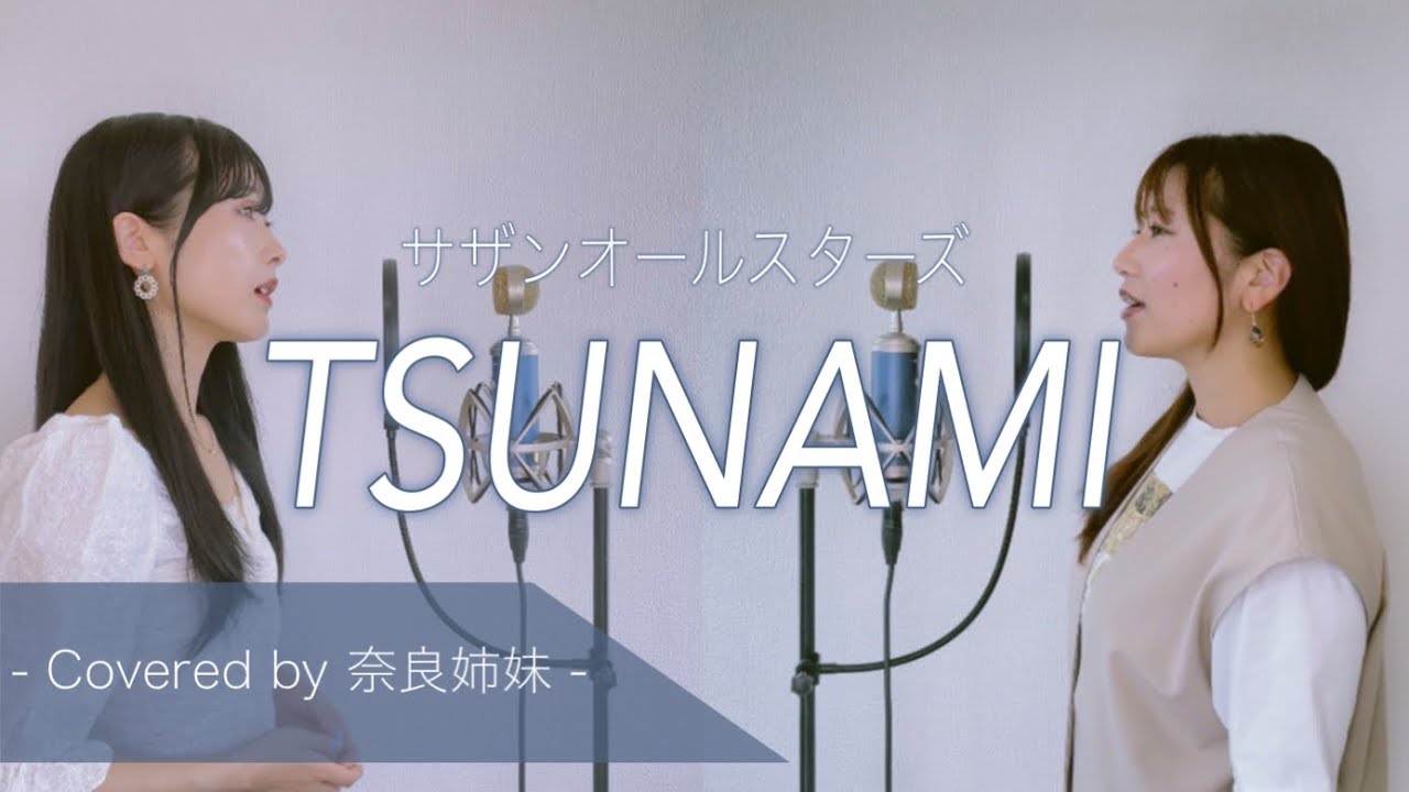 【女性がハモって歌う】TSUNAMI / サザンオールスターズ Covered by 奈良姉妹