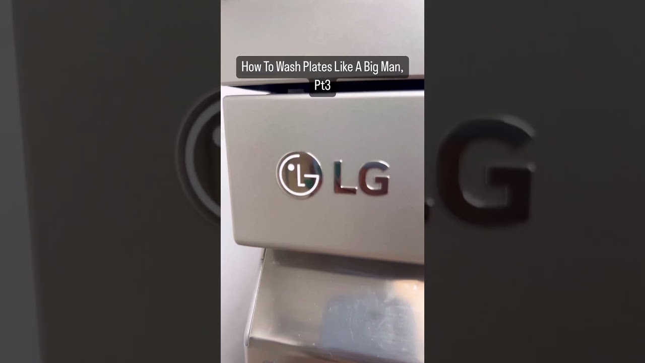 LG Dishwasher | How to do dishes properly
