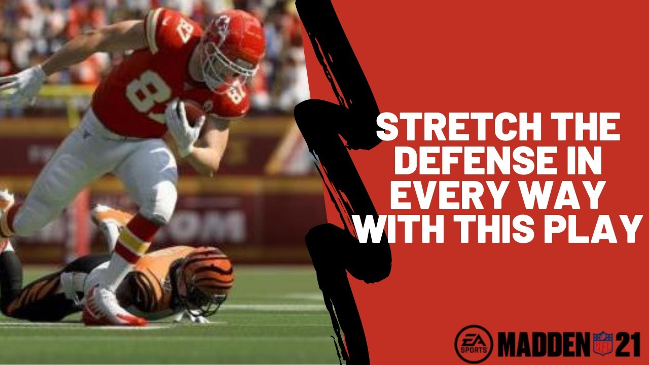 Madden 21 - The Best Offensive Play in Madden 21 Right Now| Use The Whole Field In 1 Passing Play|