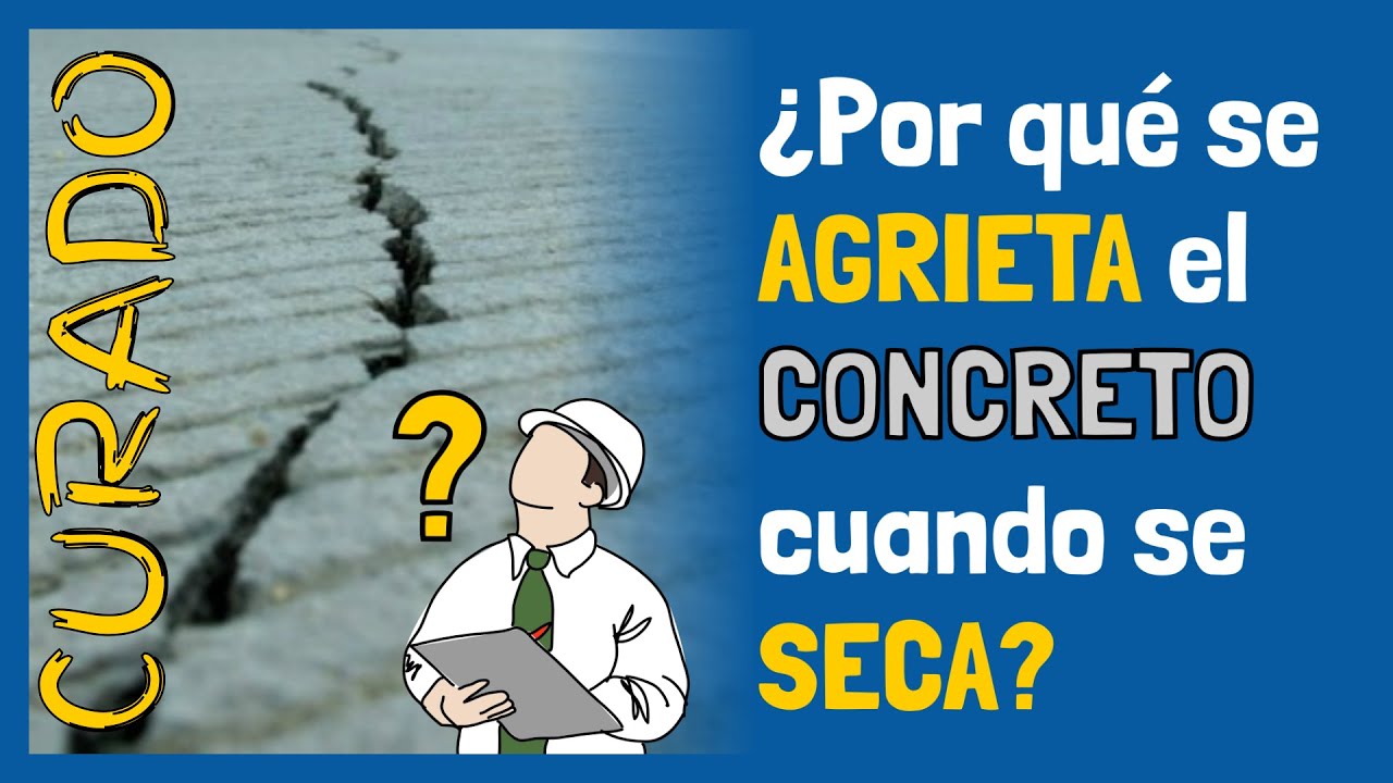 🤬¿Por qué se FISURA el hormigón?🤔¿El CURADO de concreto es IMPORTANTE?📙Norma ACI-308R