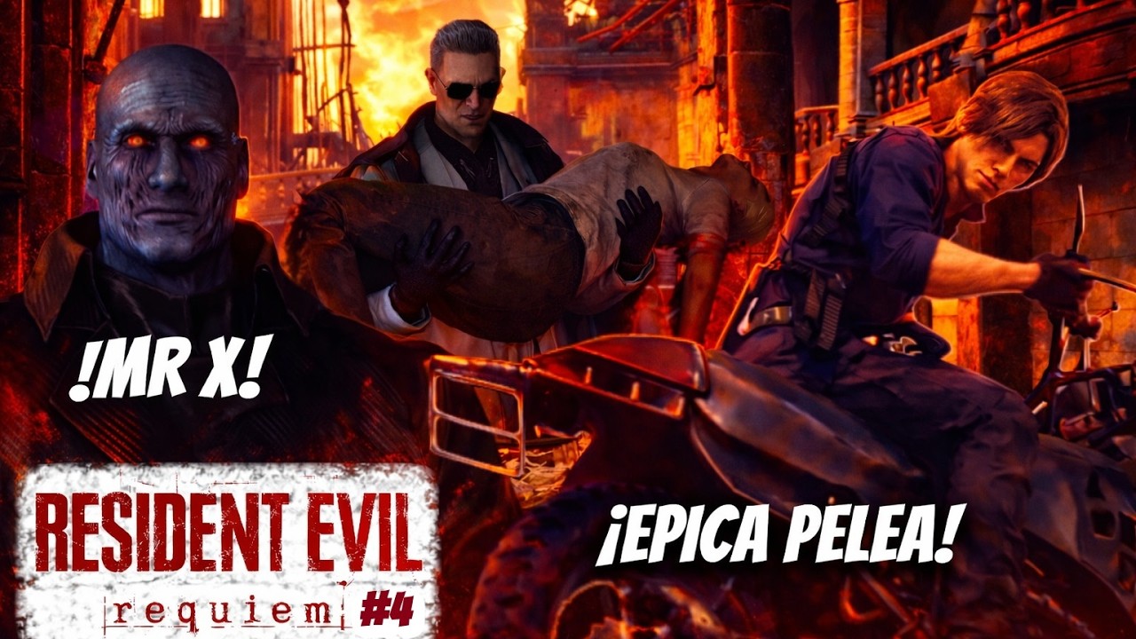 LA NOSTALGIA ES HERMOSA CON MOTO INCLUIDA | MR X INCREIBLE | RESIDENT EVIL 9 REQUIEM