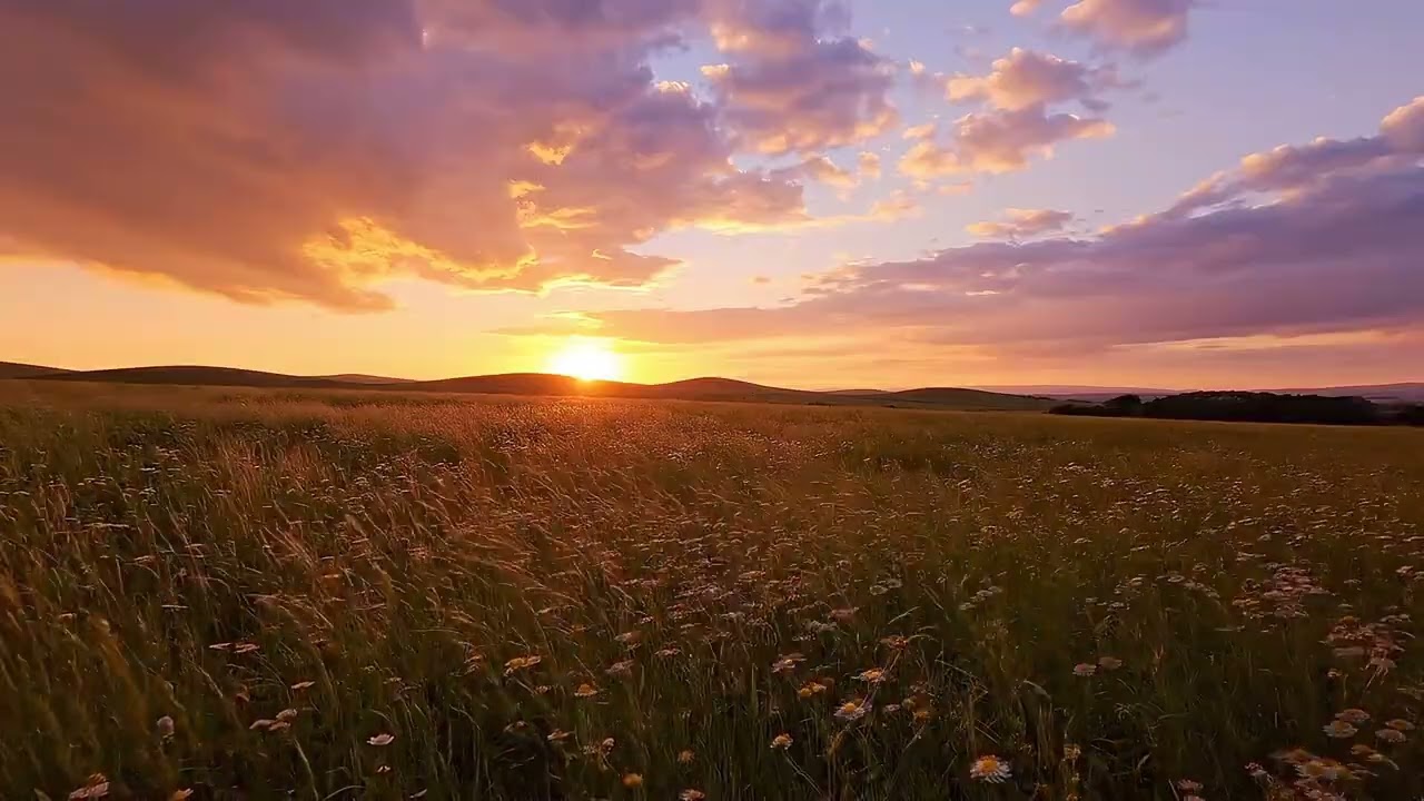 🎹 Golden Sunset Piano – Calm & Emotional Relaxing Music for Deep Rest