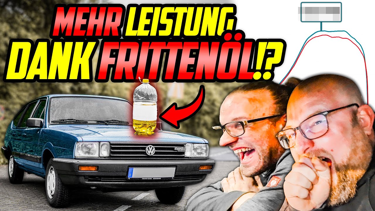 POMMES TUNING am TURBODIESEL! - VW Passat 32B 1.6 TD - Wir drehen den LADEDRUCK auf!