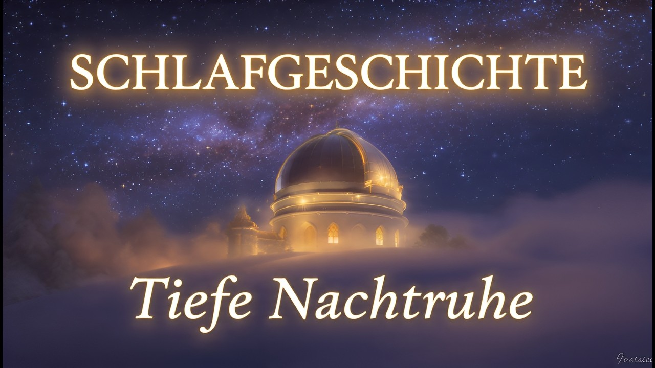 Sanfte Schlafgeschichte – Durch den Fluss aus Sternen in ruhigen Schlaf