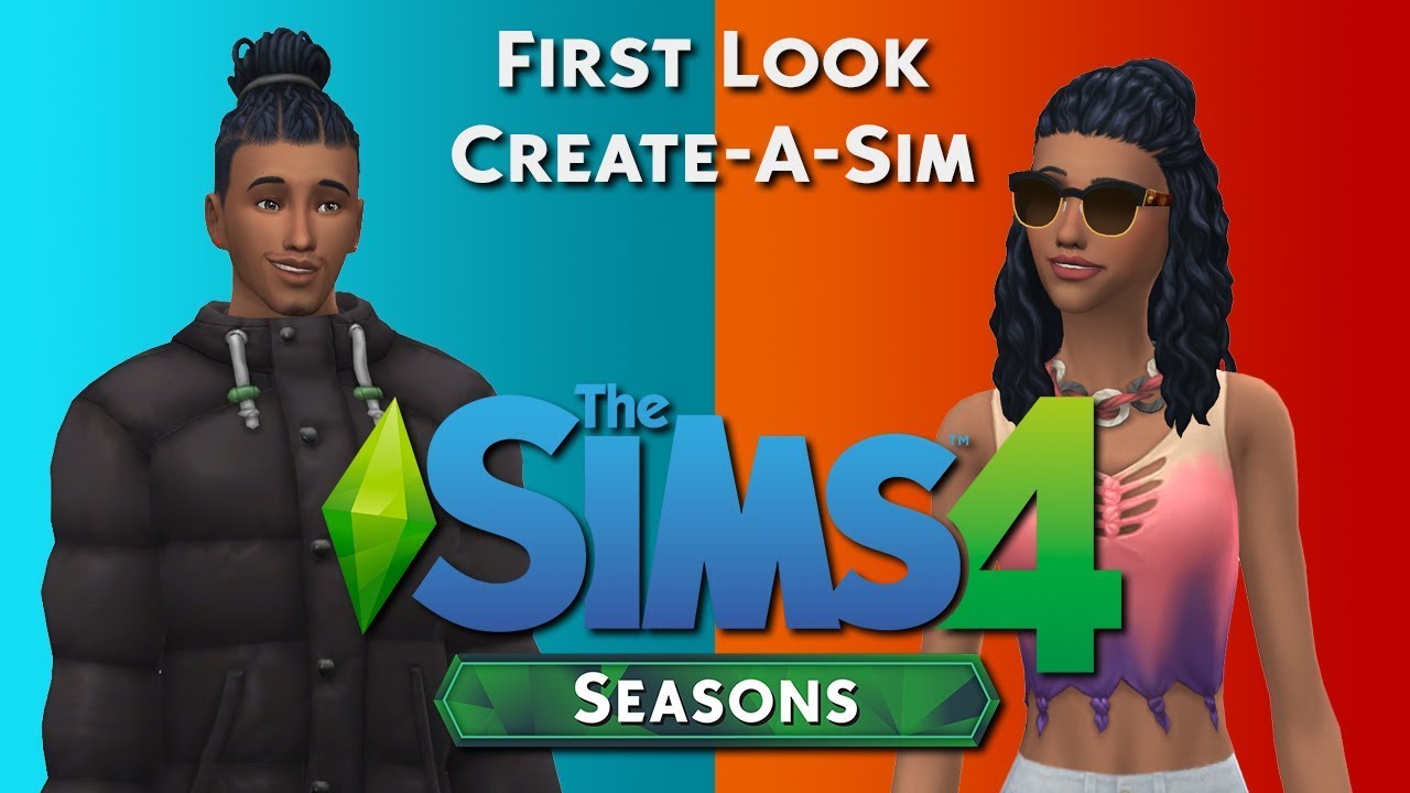 The Sims 4 Seasons: Create a Sim | First Look