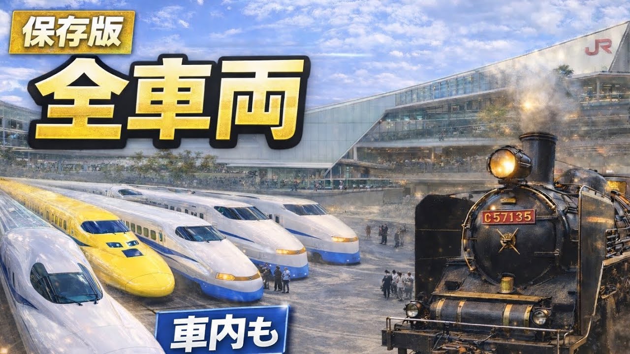【全車両紹介】リニア・鉄道館｜0系・100系・300系・700系・ドクターイエローまで全部見せ！名古屋の鉄道博物館