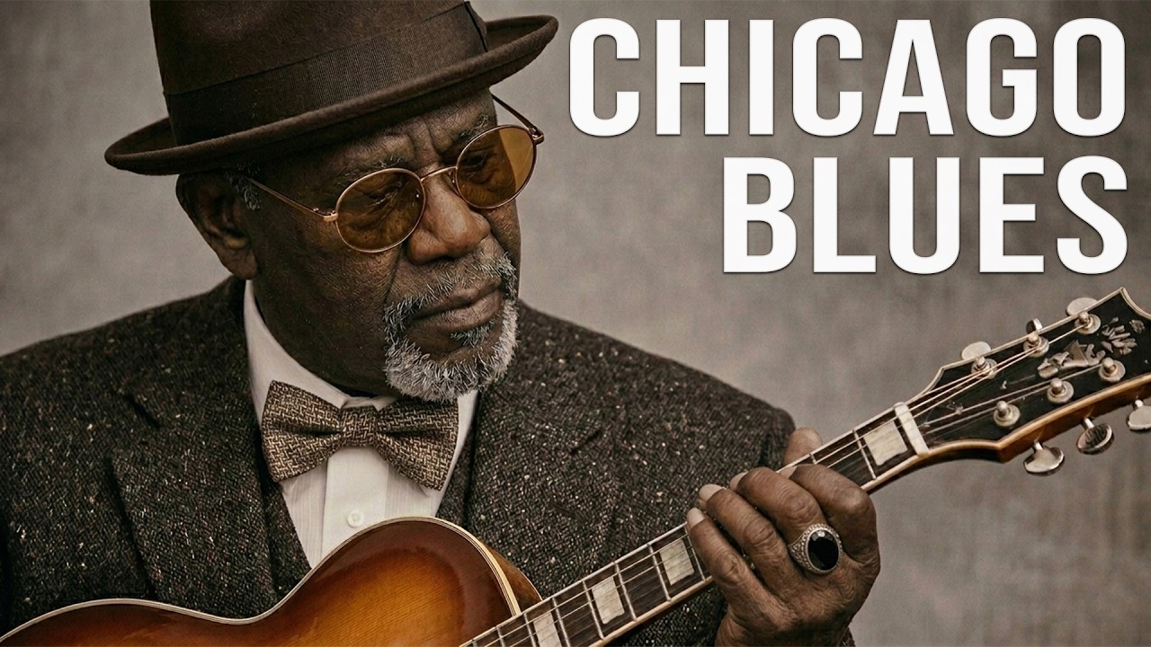 Classic Suit Blues &ndash; Late Night Chicago Blues &ndash; Slow Blues Guitar for Relaxing Evenings