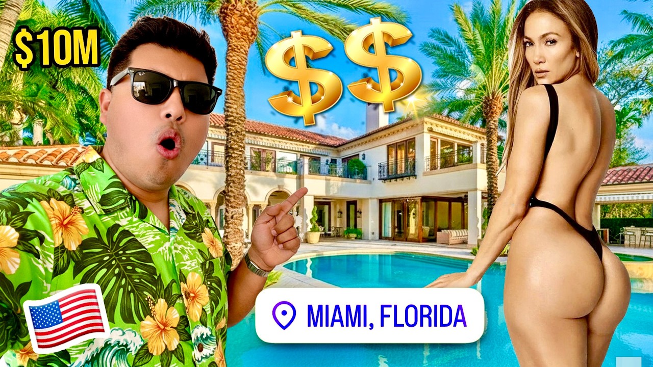 La Ciudad DONDE VIVEN los FAMOSOS y MILLONARIOS  🇺🇸 ¿Por qué TODOS se mudan a Miami? 😱