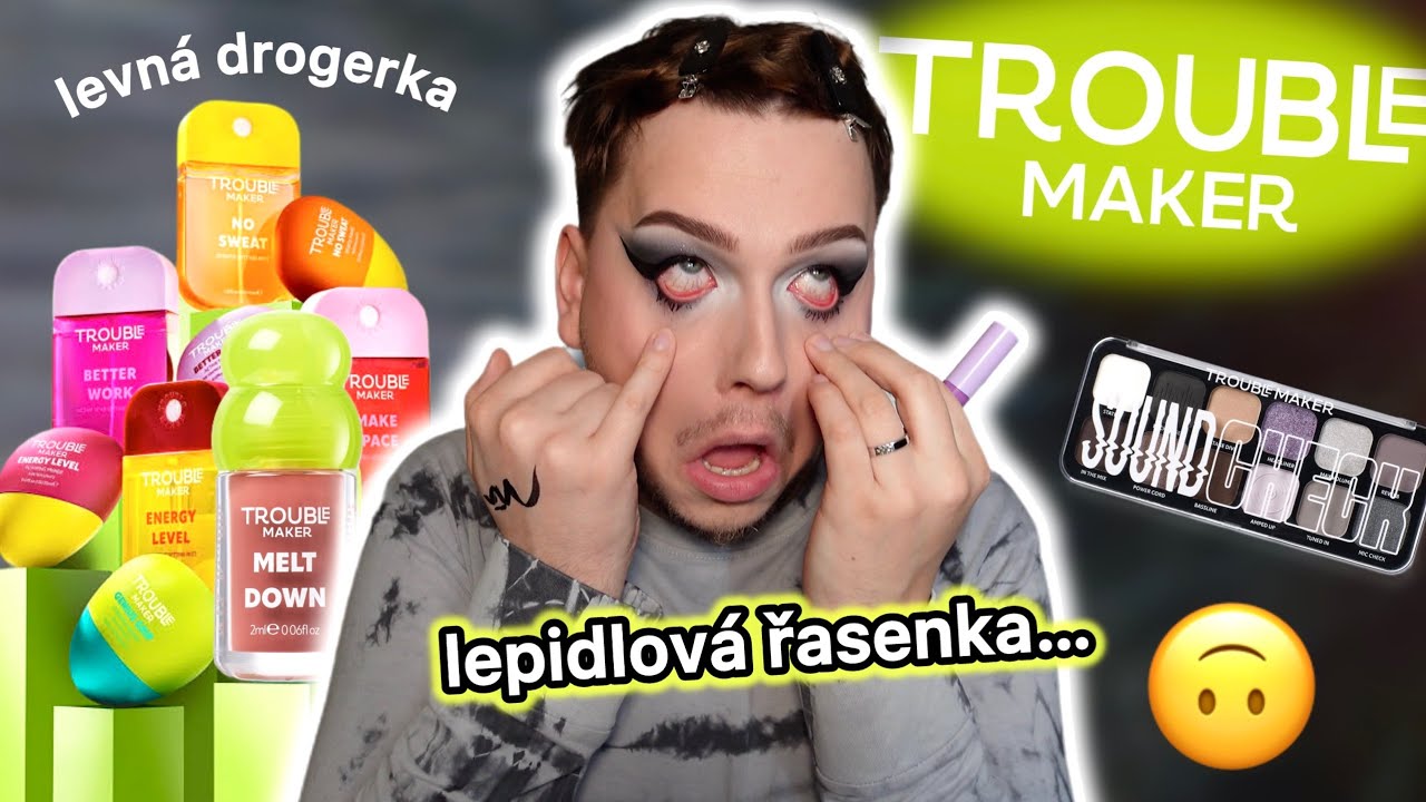 Jaká je nová značka z drogerky TROUBLE MAKER? 