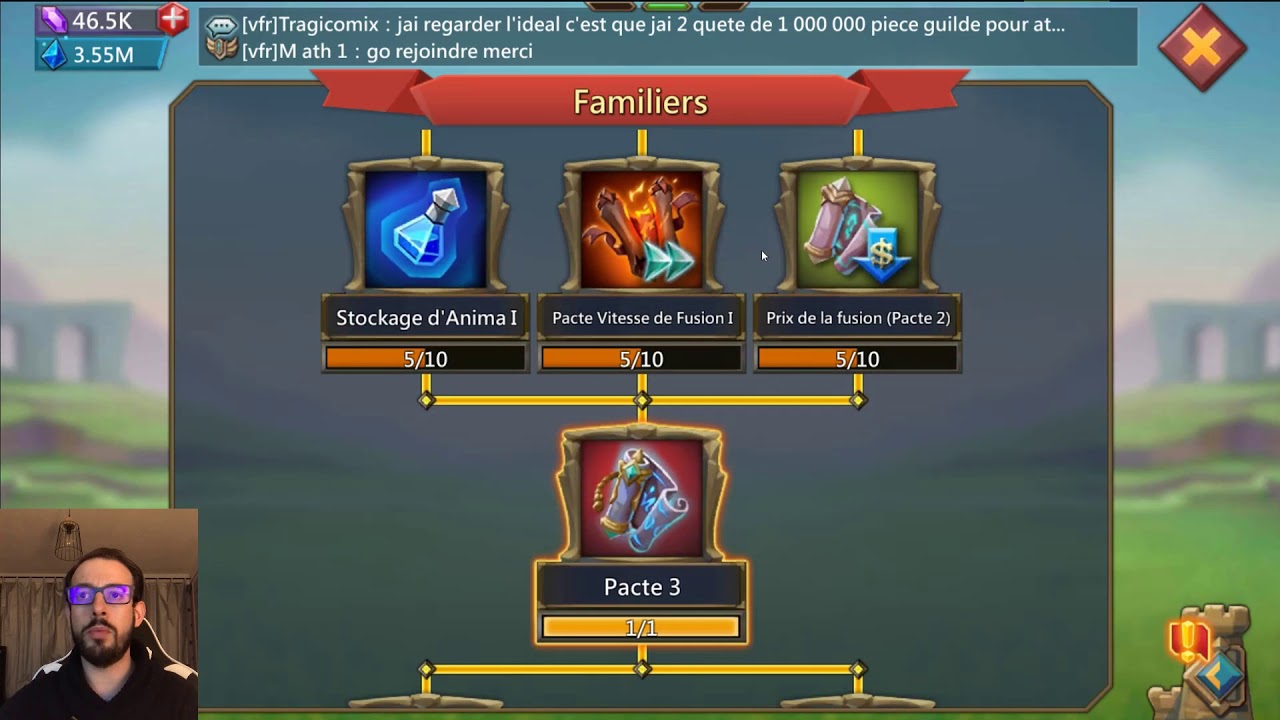 Lords Mobile. Les familiers - Comment bien les démarrer.