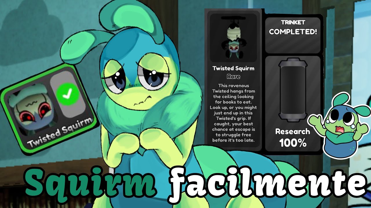 Como conseguir o SQUIRM facilmente no Dandy's World!!