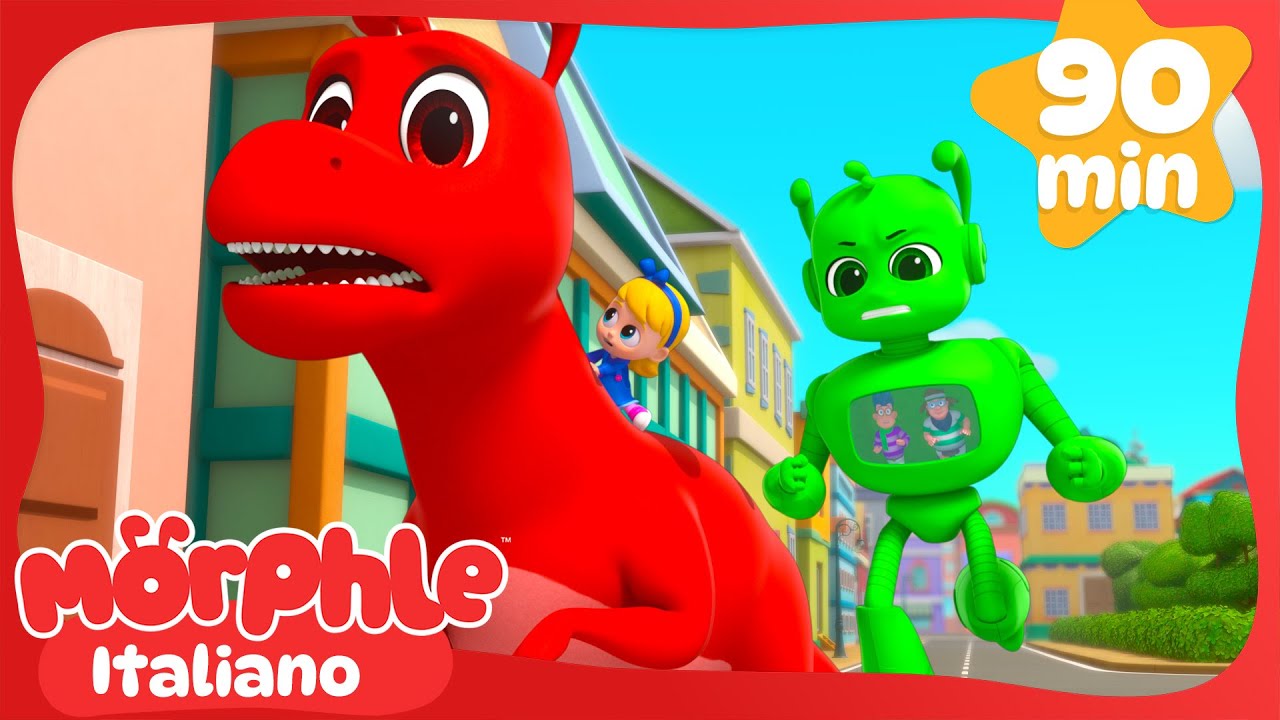 Attenzione! Orphle è Tornato in Città! 🚨🧚‍♂️🌆 | Morphle | Moonbug Kids - Cartoni Animati
